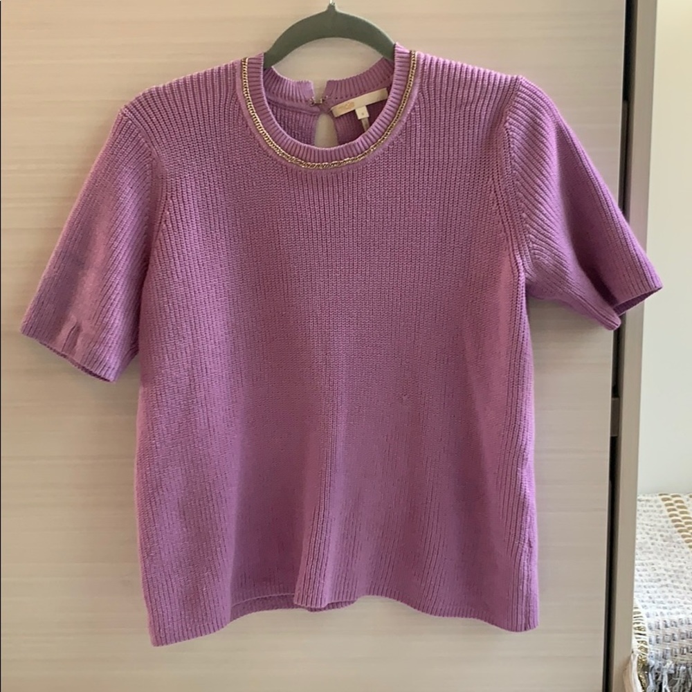 Maje short sleeve sweater